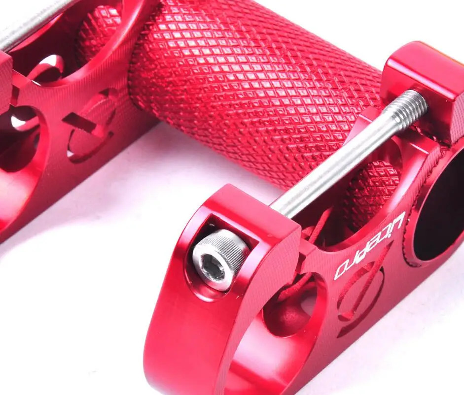 Litepro Алюминиевый CNC Складной велосипедный руль подъем руля BMX с двойным стержнем 25