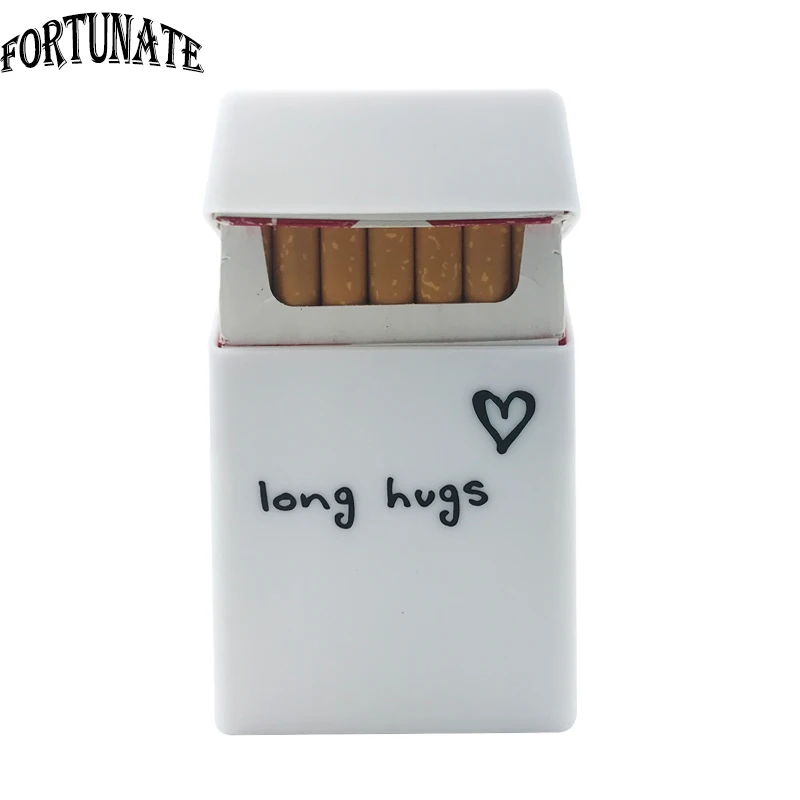 Вмещает 20 сигарет длинные объятия силиконовый чехол для Модный эластичный