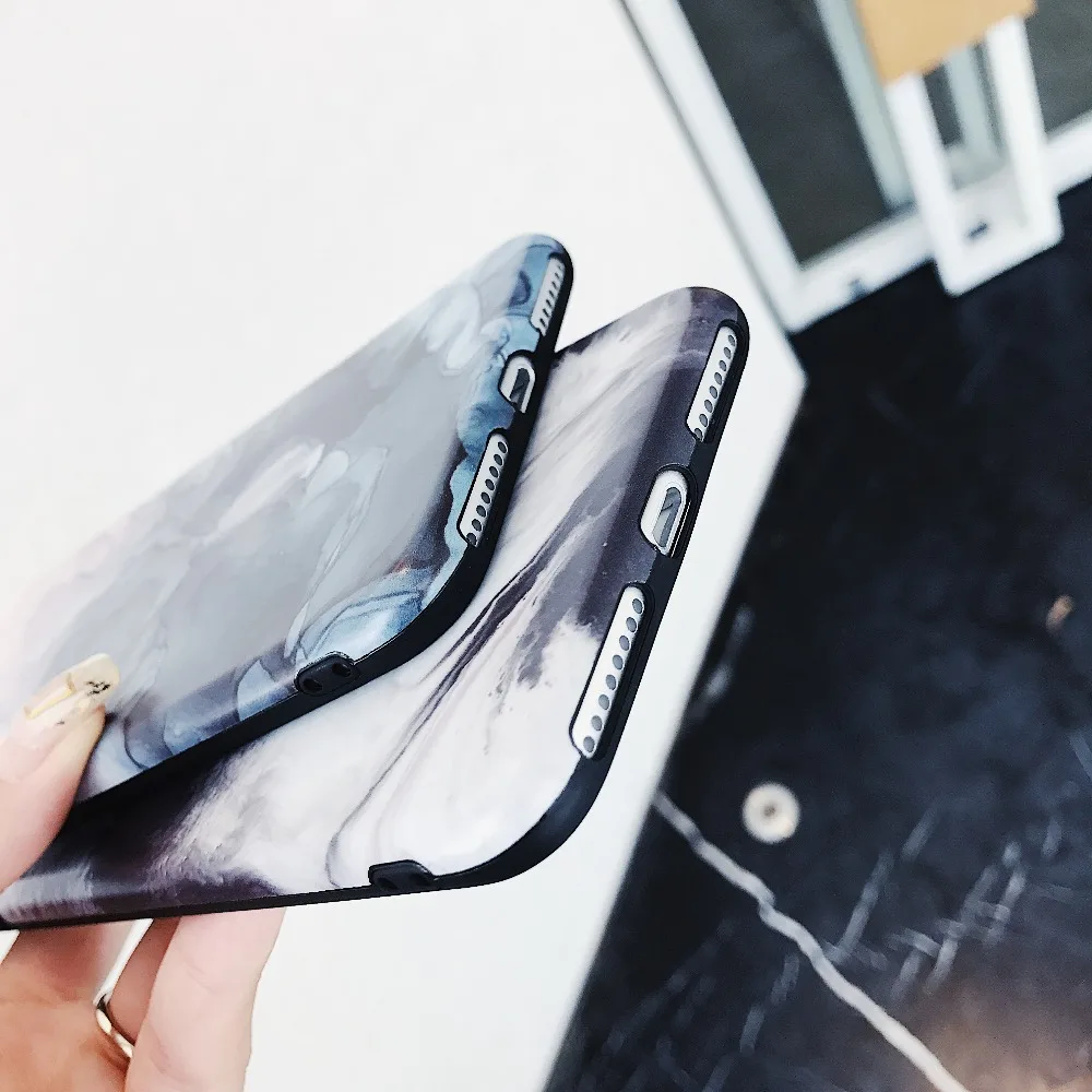 Роскошный чехол для телефона iphone XS XR Max Mountain Peak Forest Мягкий силикон IMD TPU 6 6s 7 8 Plus X |