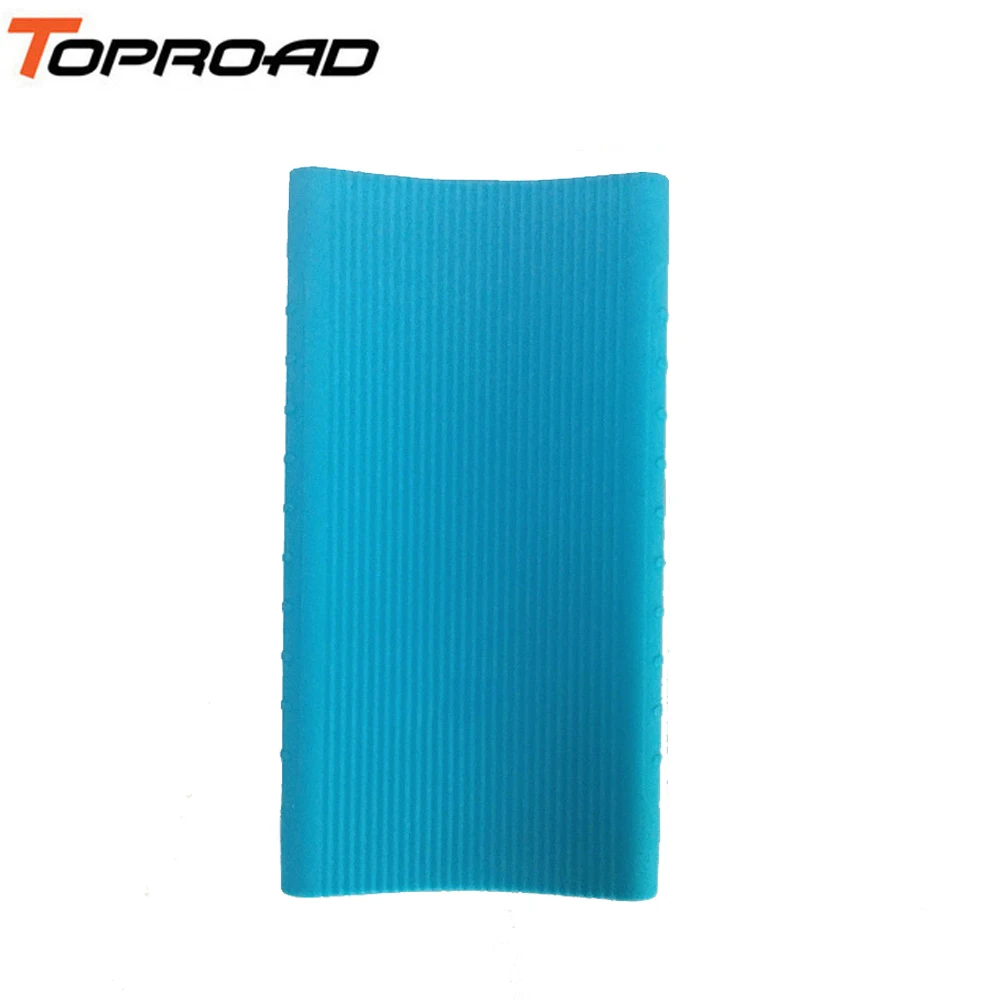 TOPROAD силиконовый чехол для Xiao mi power Bank 5000 mAh Li зарядное устройство полимерного