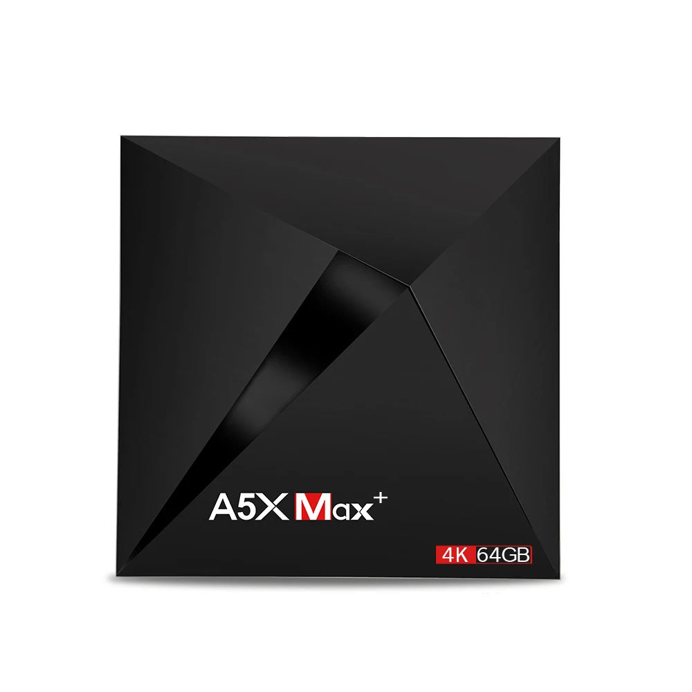 A5X MAX Plus 4 Гб ОЗУ 64 ПЗУ Обновление Android 8 1 ТВ коробка 2018 RK3328 четырехъядерный USB 3 0 2 4G/5G