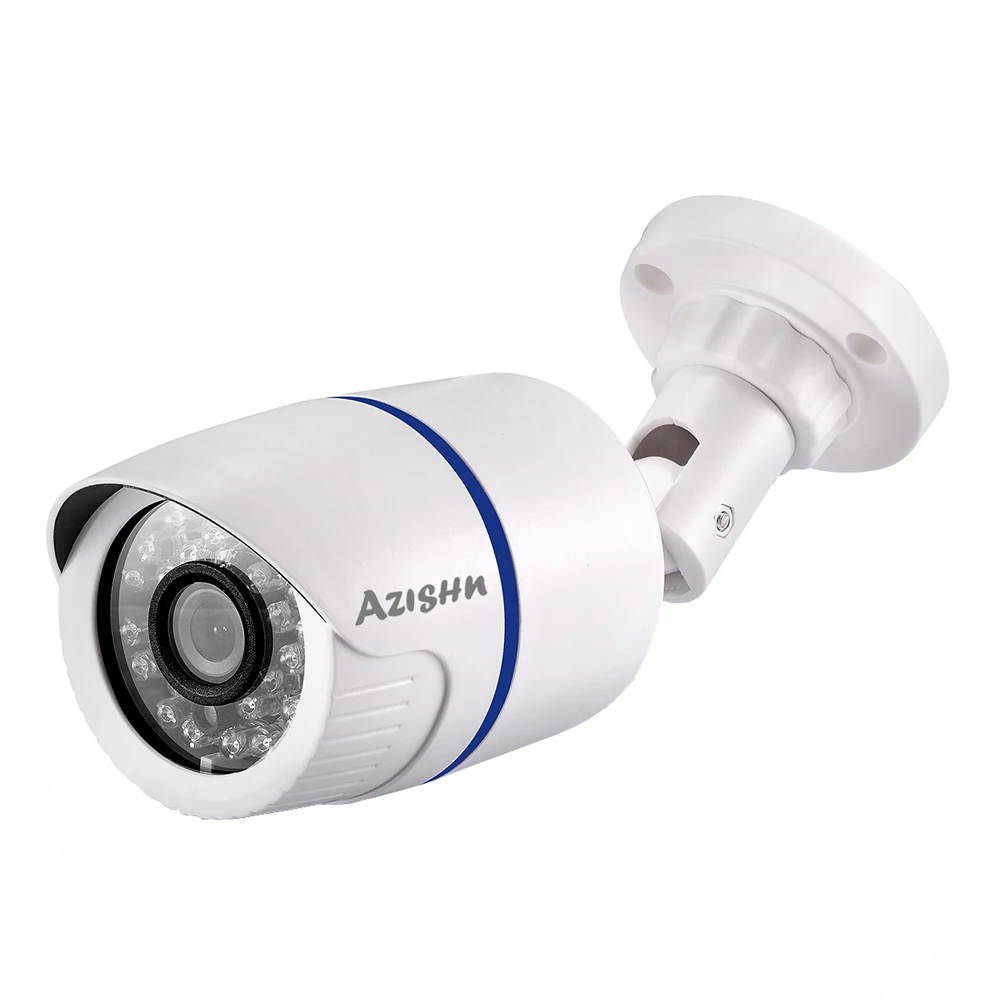 AZISHN 4CH 1080P HDMI 48 в POE 2MP NVR CCTV камера системы наружная безопасность 720P IP камера P2P система видеонаблюдения NVR комплект