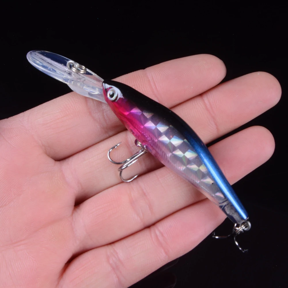 1 шт. 9 см/7 г лазерная искусственная приманка в виде гольяна|artificial bait|lure floatinglaser minnow