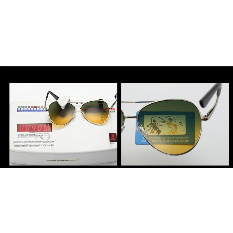 Мужские солнцезащитные очки с поляризацией в металлической оправе|polarized sunglasses|re