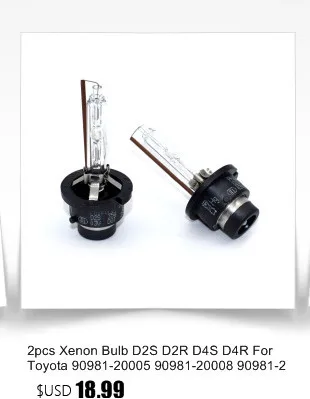 ANZULWANG D4S D4R D2S D2R HID лампа для Toyota 90981-20013 90981-20029 90981-20005 90981-20008 4300K 6000K 35W 12V