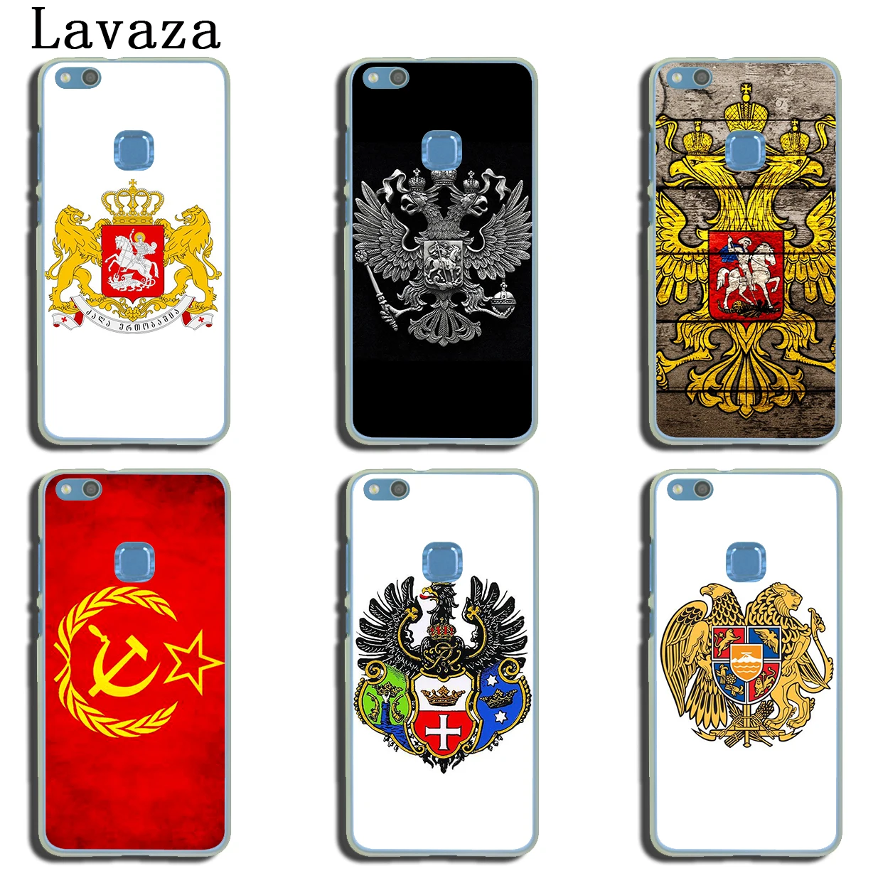 Чехол для телефона с флагом Российской Федерации Lavaza Huawei Y9 Y7 Prime 2019 2018 Honor 20 8A 8X 8 9 9X