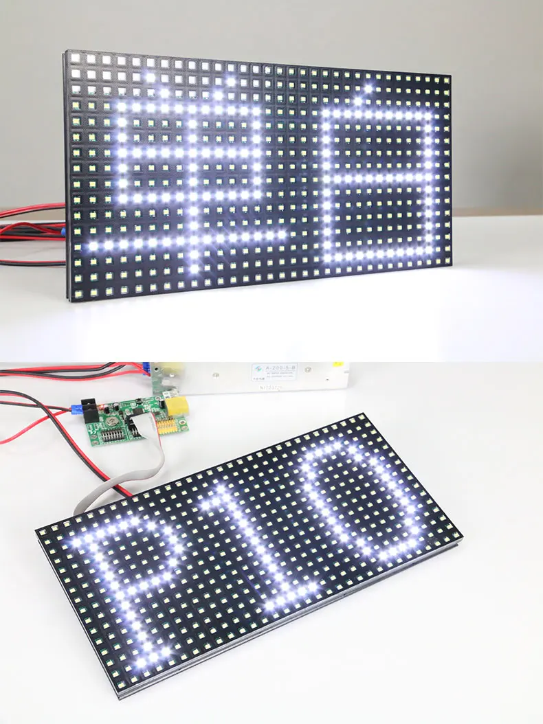 Бесплатная доставка DIY светодиодный движущийся знак электронные наборы с 10 шт P10