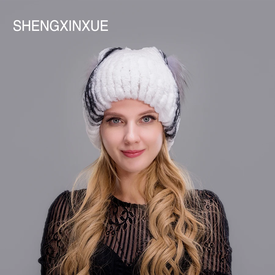 Женская шапка JIQIUZHANXUEFEI зимняя из натурального меха норки зима 2019|hats children winter|hat