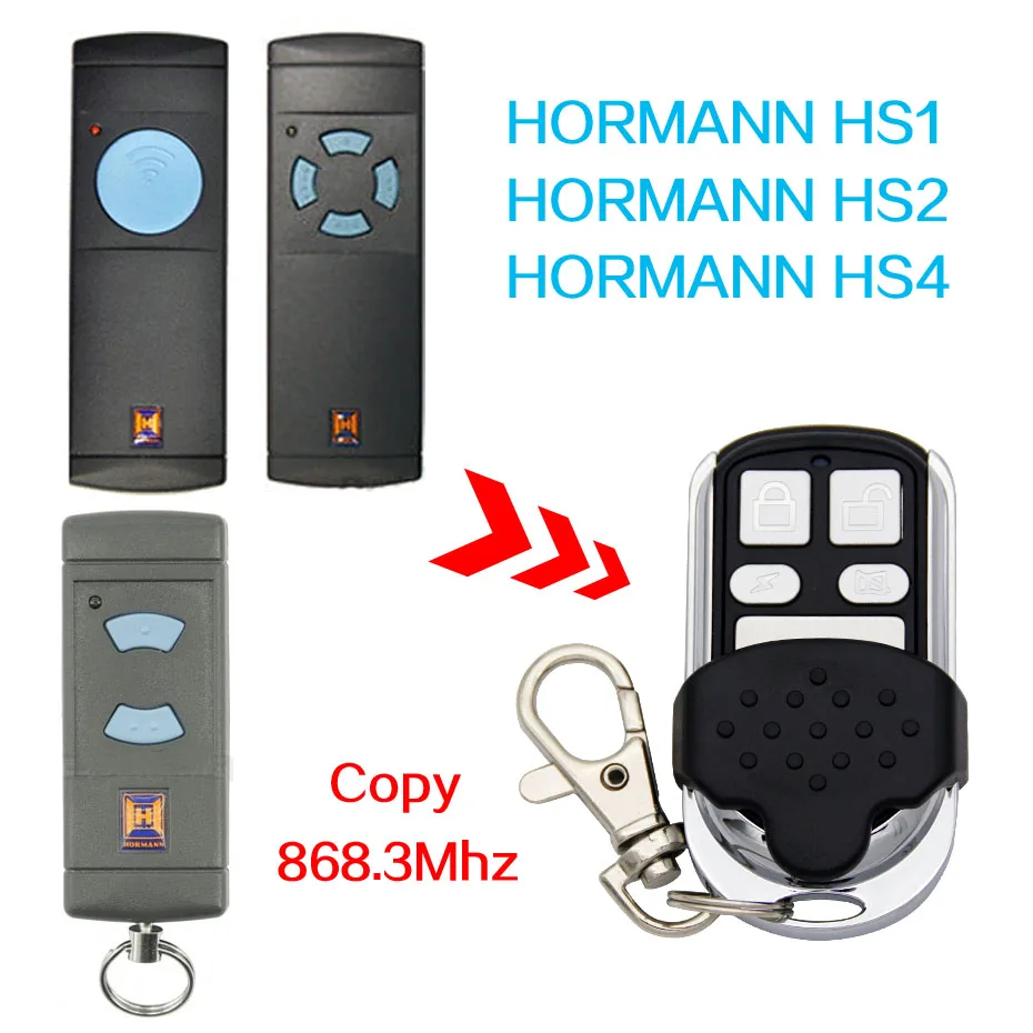 Hormann HS1 HS2HS4 8683mhz пульт дистанционного управления Замена ворота двери гаража