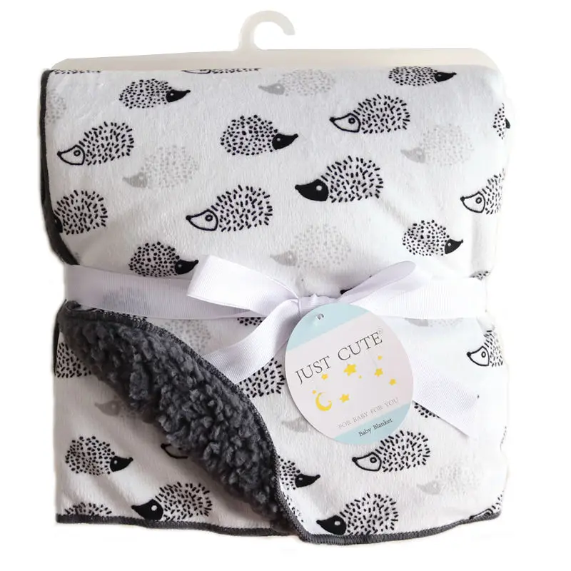 Siyubebe детское одеяло Брендовое Двухслойное Коралловое флисовое детское одеяло Bebe пеленать конверт коляска обернуть новорожденные дети постельные принадлежности одеяло s - Цвет: A147