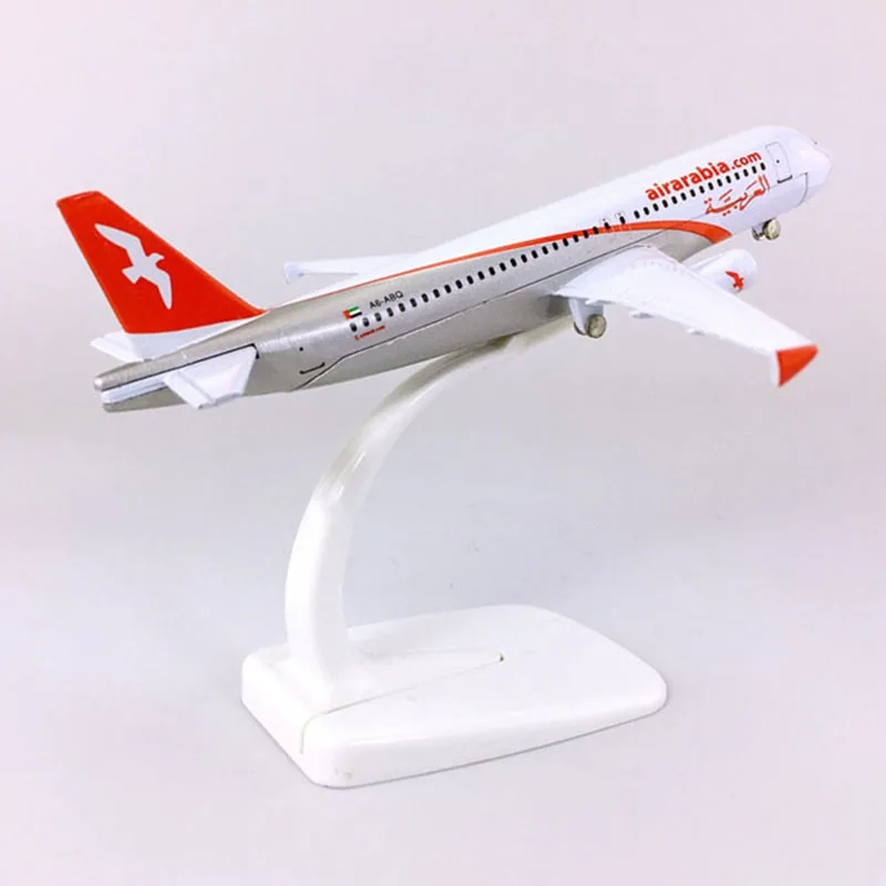 16 см 1:400 Airbus A320-200 модель Airarabia самолет с базовым сплавом самолет Airline Коллекционная модель дисплея домашняя коллекция