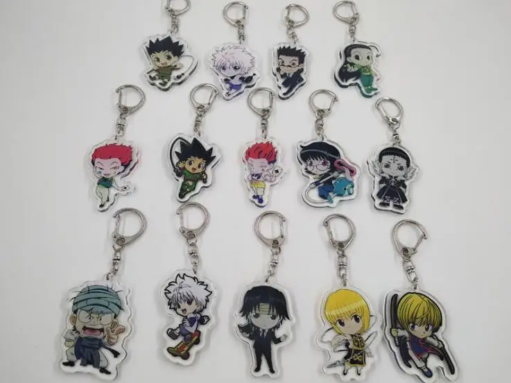 HKXZM HUNTERXHUNTER GON Killua Kurapika Leorio Hisoka Key модель спасательного круга кулон фигурка брелок