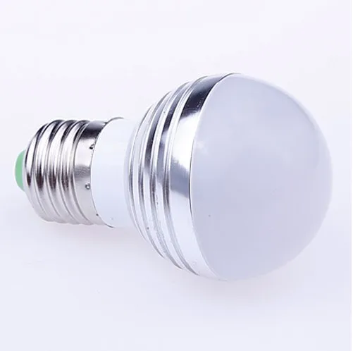 E27 GU10 E14 B22 6 Вт RGB светодиодный лампы 110 V-220 V Шаровой Светодиодный прожектор с