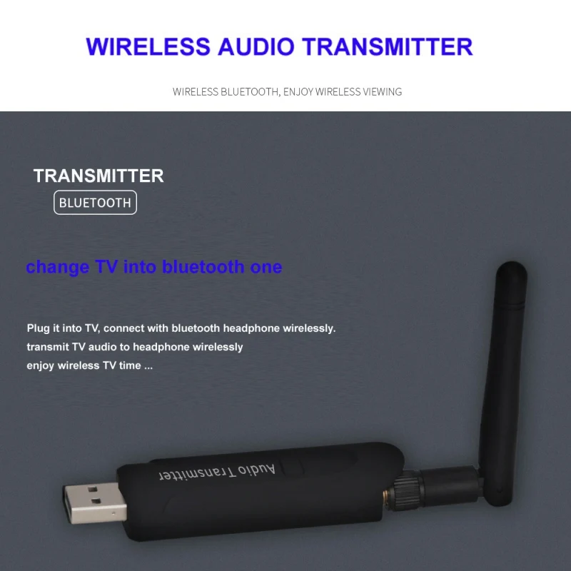 Bluetooth 3 5 мм Φ беспроводной аудио передатчик стерео 4 1 музыкальный поток внешняя