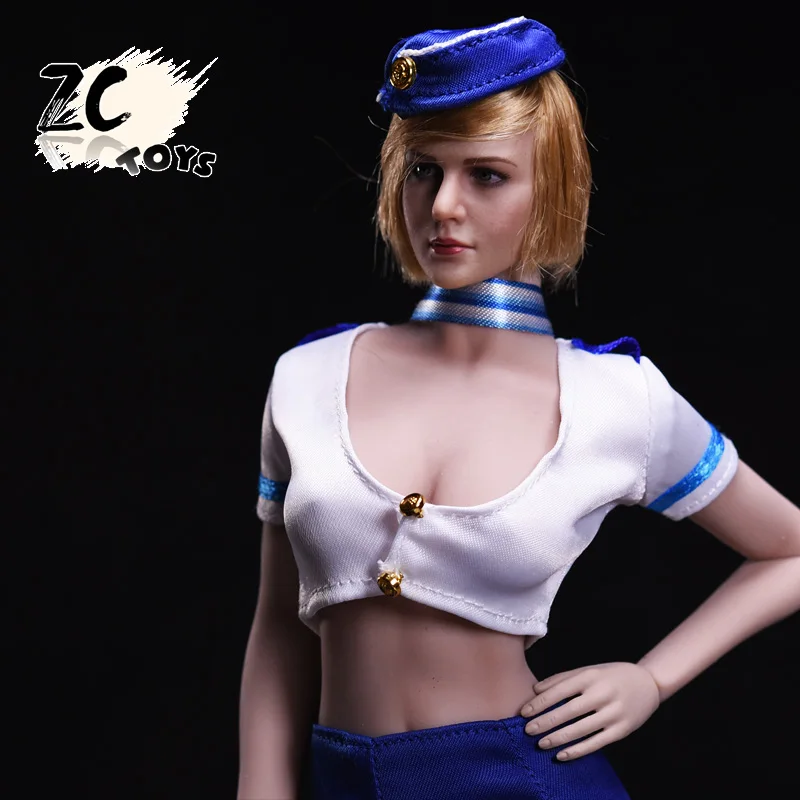1/6 стюардесса униформа женщина для горячих игрушек phicen kumik | Игрушки и хобби