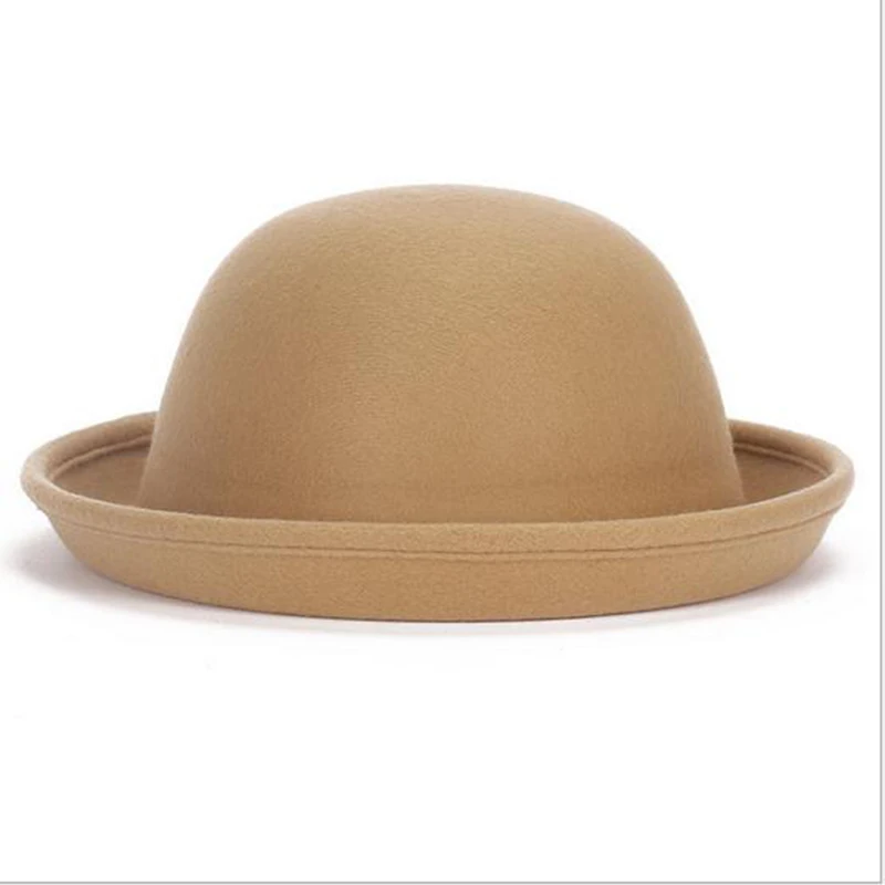 Женская фетровая шляпа Боулер Дерби винтажная Милая 19 цветов #112 2019 | Аксессуары