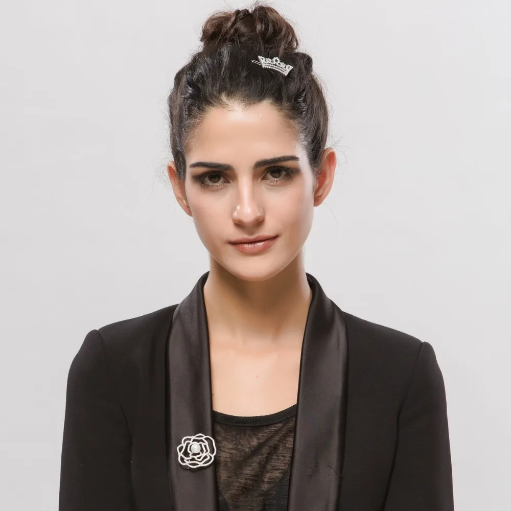 Luoteemi новый большой цветок заявление брошь микро проложили крошечные кубический