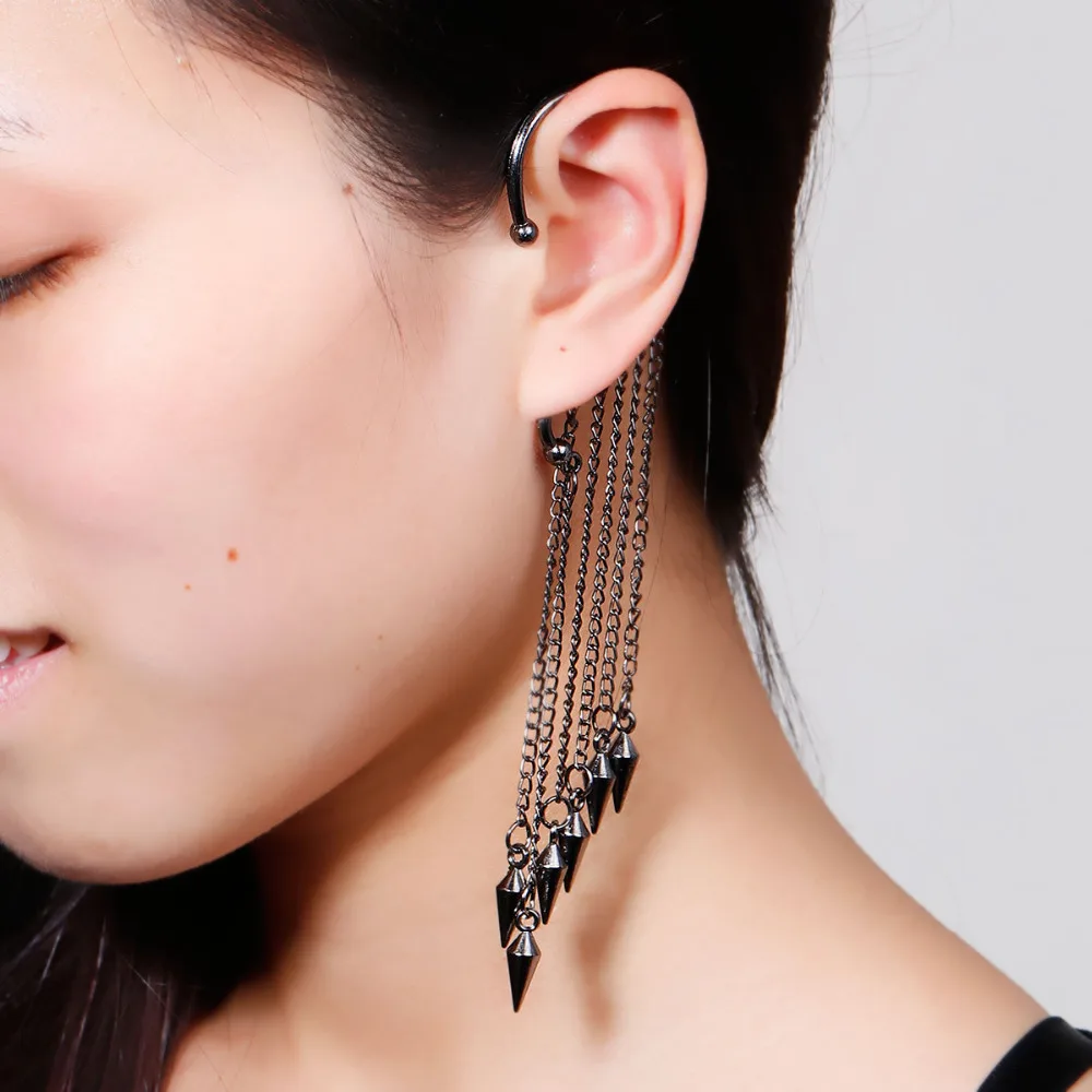 DoreenBeads модные серьги с манжетами и заклепками для ушей женские вечерние в стиле
