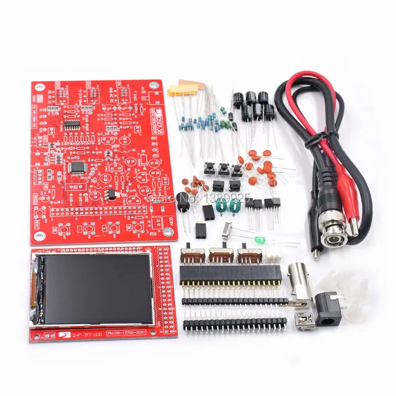 DSO138 DIY Набор цифрового осциллографа SMD припаянная версия 13803K|smd soldering|kit diydiy kit |