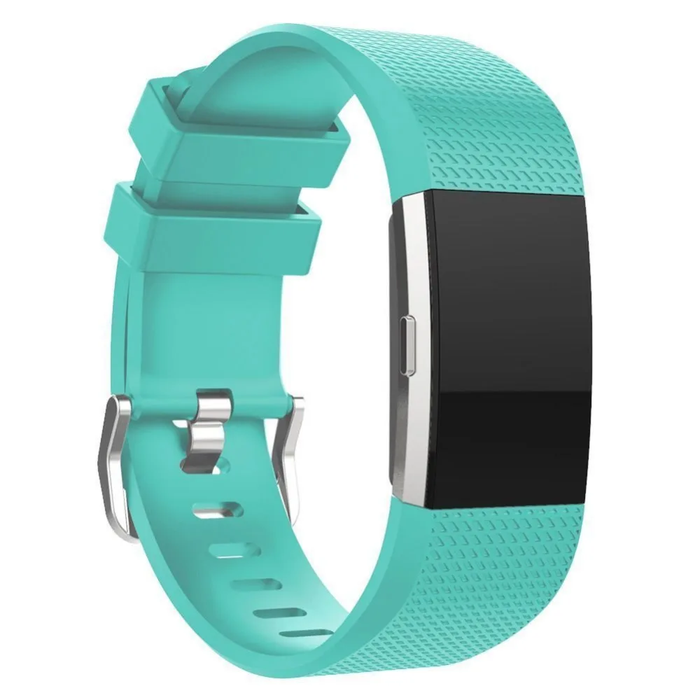 Силиконовый ремешок для часов Fitbit Charge 2 классические Сменные силиконовые ремешки