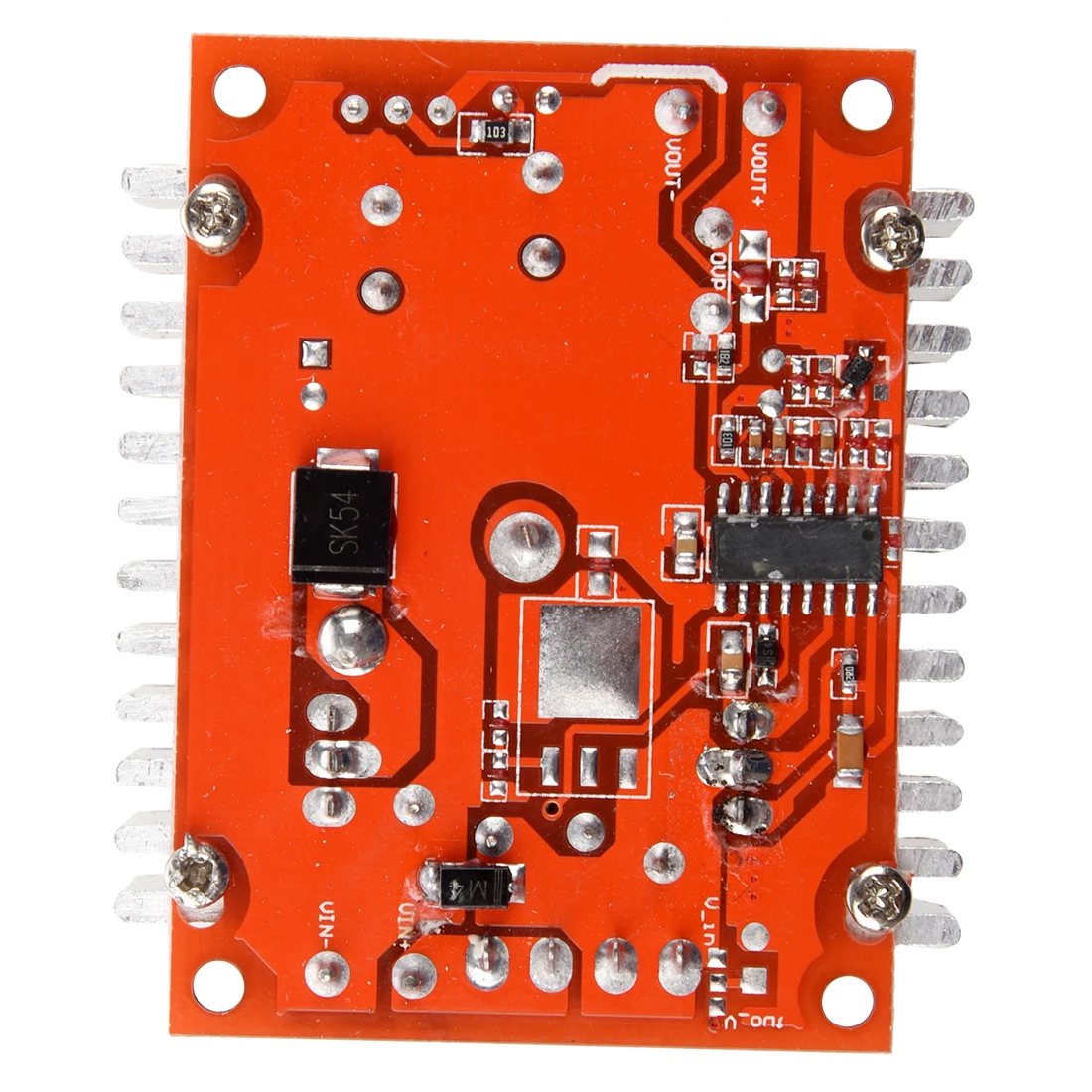 Mylb-нержавеющая горячая Распродажа DC/DC 15A Бак Регулируемая 4-32V постоянного тока 12V