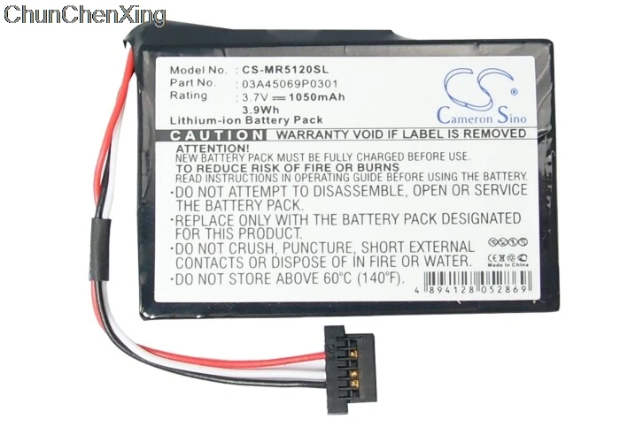 Аккумулятор Cameron Sino 1050 мАч 03A45069P0301 для Magellan RoadMate 5045 5045LM 5045MU 5045eu 5120LMTX 5145TLM|Цифровые