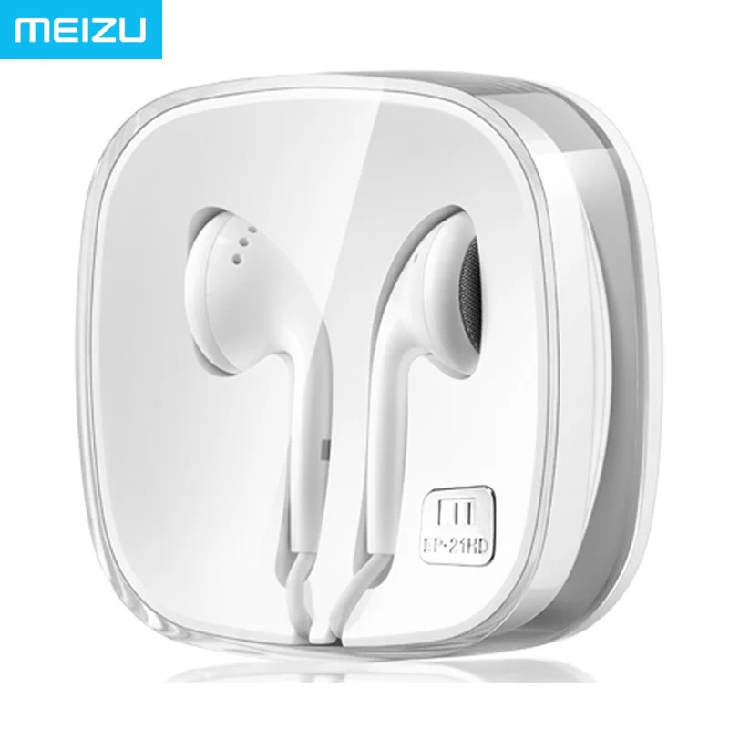 Оригинальные наушники Meizu EP21HD EP21 HD с пультом дистанционного управления и