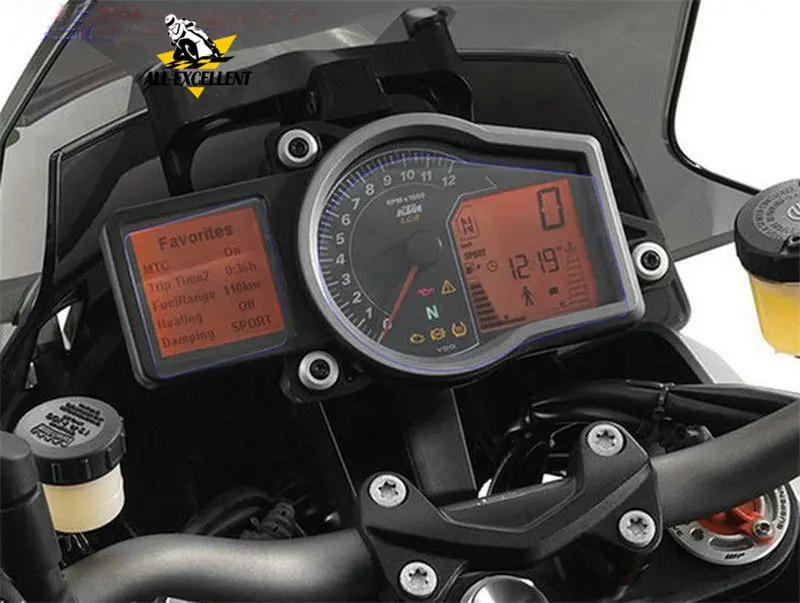 Для KTM DUKE 1290 ADV 1050 1090 1190 2013 2016 кластер Защита от царапин Спидометр пленка защитная