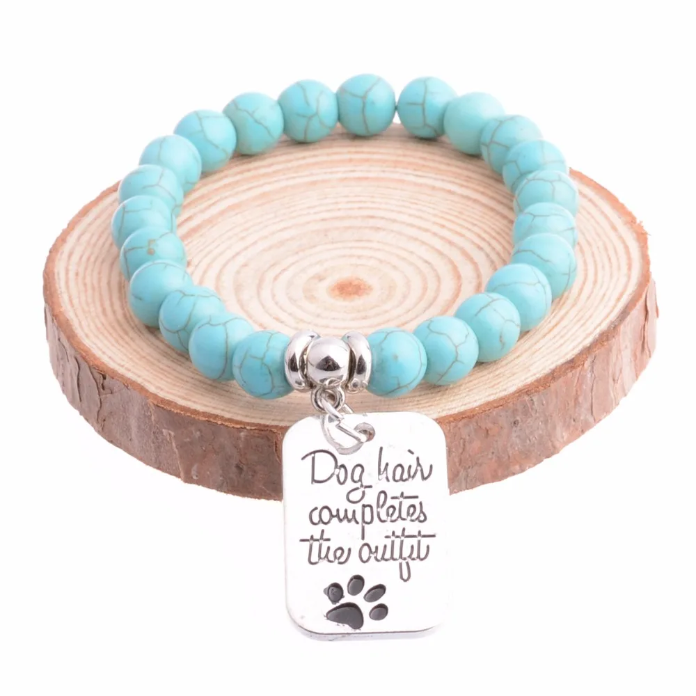 12 шт./лот очаровательные собачьи волосы комплект одежды лапы для собак браслет