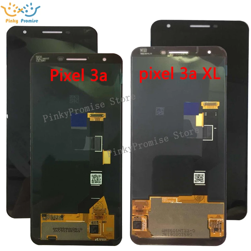 Для Google Pixel 3a ЖК-дисплей сенсорный экран дигитайзер в сборе Замена для google pixel xl |