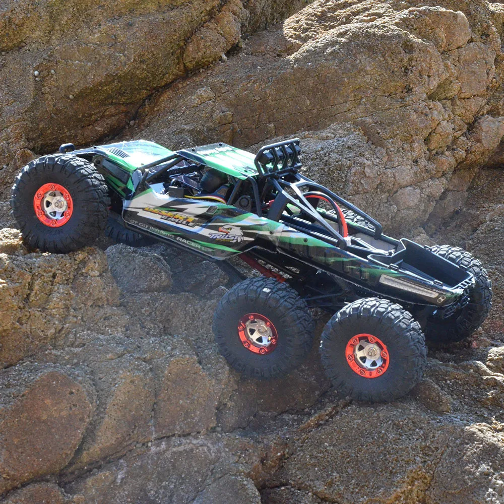 2017 New Arrival FEIYUE FY06 1:12 2.4GHz 6WD RC Off road Desert Truck RTR 60km High speed / Metal Shock Absorber LED Lights|desert truck|rc