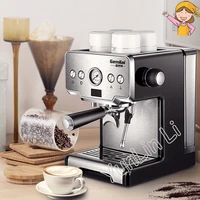 15 bar italian semi automatic coffee maker cappuccino milk bubble maker americano espresso coffee machine for home