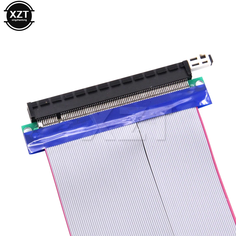 1 шт. PCIe 16X PCI Express E к переходник расширитель карты адаптер гибкий ленточный кабель