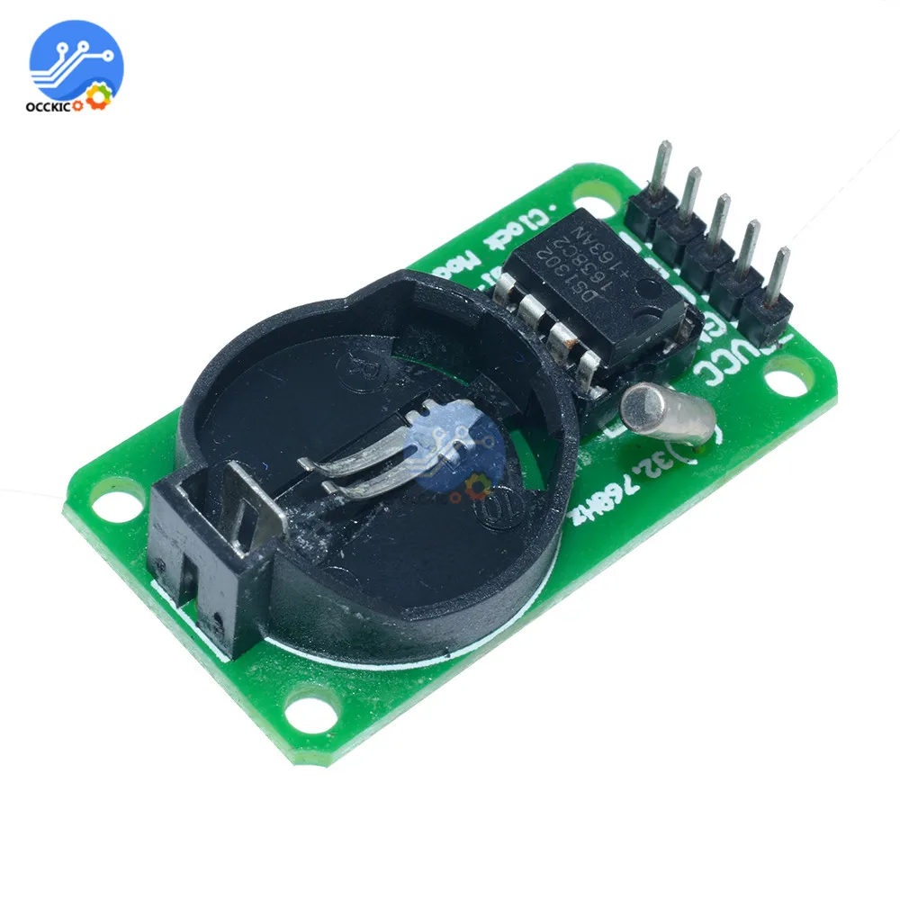 DS1302 модуль часов в реальном времени для Arduino UNO с CR2032 AVR ARM PIC SMD без батареи 3 V 5V|module