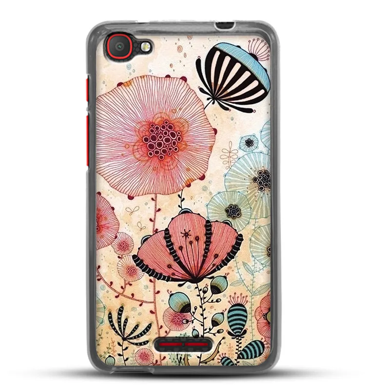 TPU Cover for Alcatel Pixi 4 Plus Power Painted Back Case pixi4 5023E Soft Silicone Shell Bag Funda |