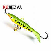 kkwezva 1pc 60mm 9 3g ice jig for winter fishing lure ice fishing hard bait pesca tackle isca artificial bait