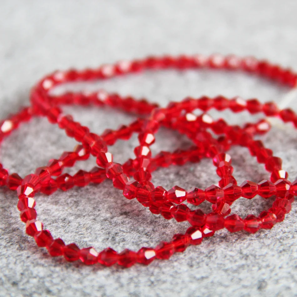 Новинка Лидер продаж граненые красные AB + красочные стеклянные бриллианты