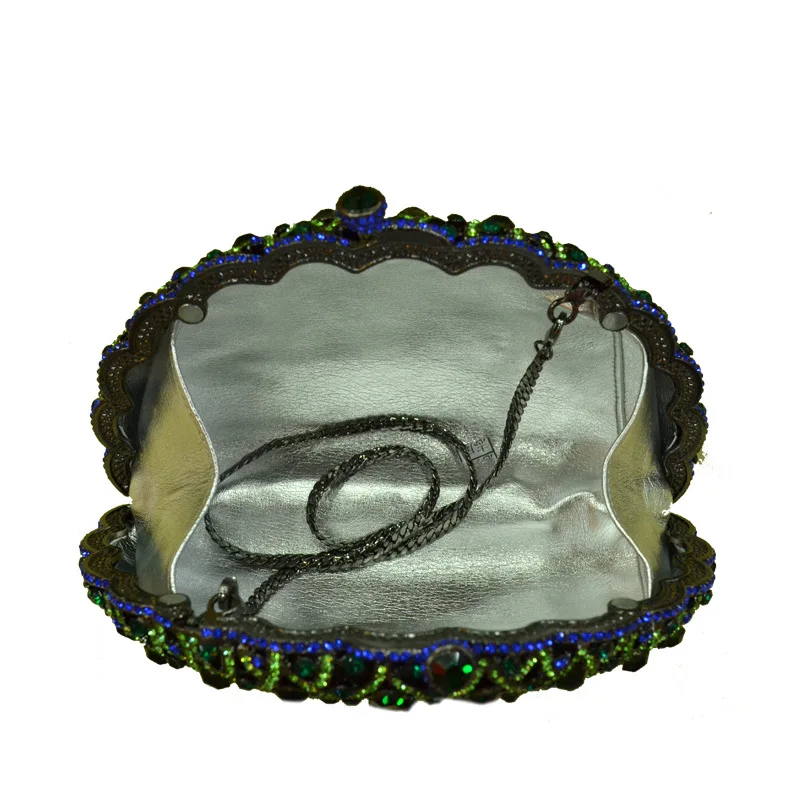 Футляр с прикрепленным павлином сумка для ужина Европейская и американская