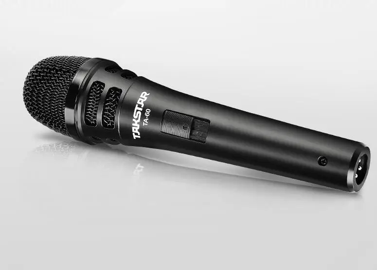 Takstar TA 60 профессиональный динамический микрофон супер кардиоидный Полярный узор