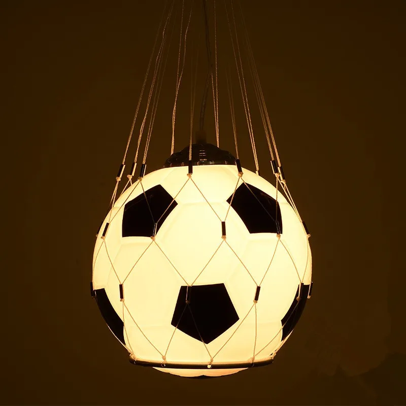 

Children's room Chandelier Creative Personality Football Basketball Boy Girl Cartoon lamp Bedroom The study Attic Chandelier