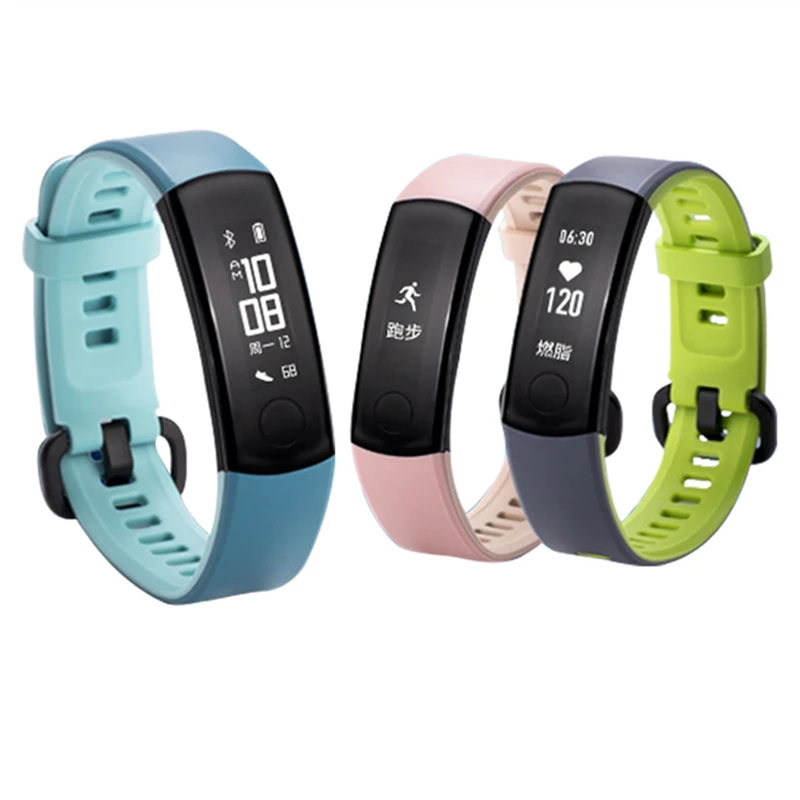 Оригинальный huawei Honor Band 3 умный Браслет Swimmable 5ATM 0 91 &quotOLED экран Touchpad сердечного