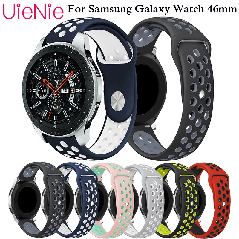 Ремешок для часов Samsung Gear S3 спортивный ремешок Galaxy 46 мм huami amazfit stratos 2 2S браслет |