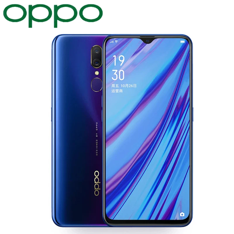 Оригинальный мобильный телефон OPPO A9 4G LTE Android 8 1 MT6771V четыре ядра 6 53 дюймов 4/6 + 128G