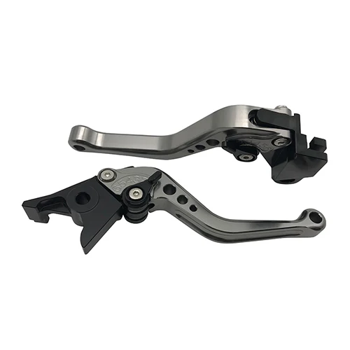 Gray Levers Модифицированные части мотоцикла с ЧПУ сцепления тормозные рычаги Ручка Рукоятка для Yamaha Nmax 155 Nmax 150 Nmax - Цвет: Gray Levers