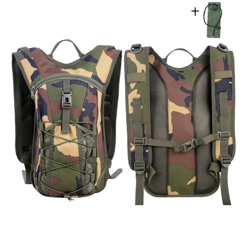 Jungle camo And 3L Сумка Molle, тактический военный походный велосипедный рюкзак, 16Л, для спорта на открытом воздухе, велоспорта, альпинизма, кемпинга, Армейская, 3л, сумка для воды - Цвет: Jungle camo And 3L