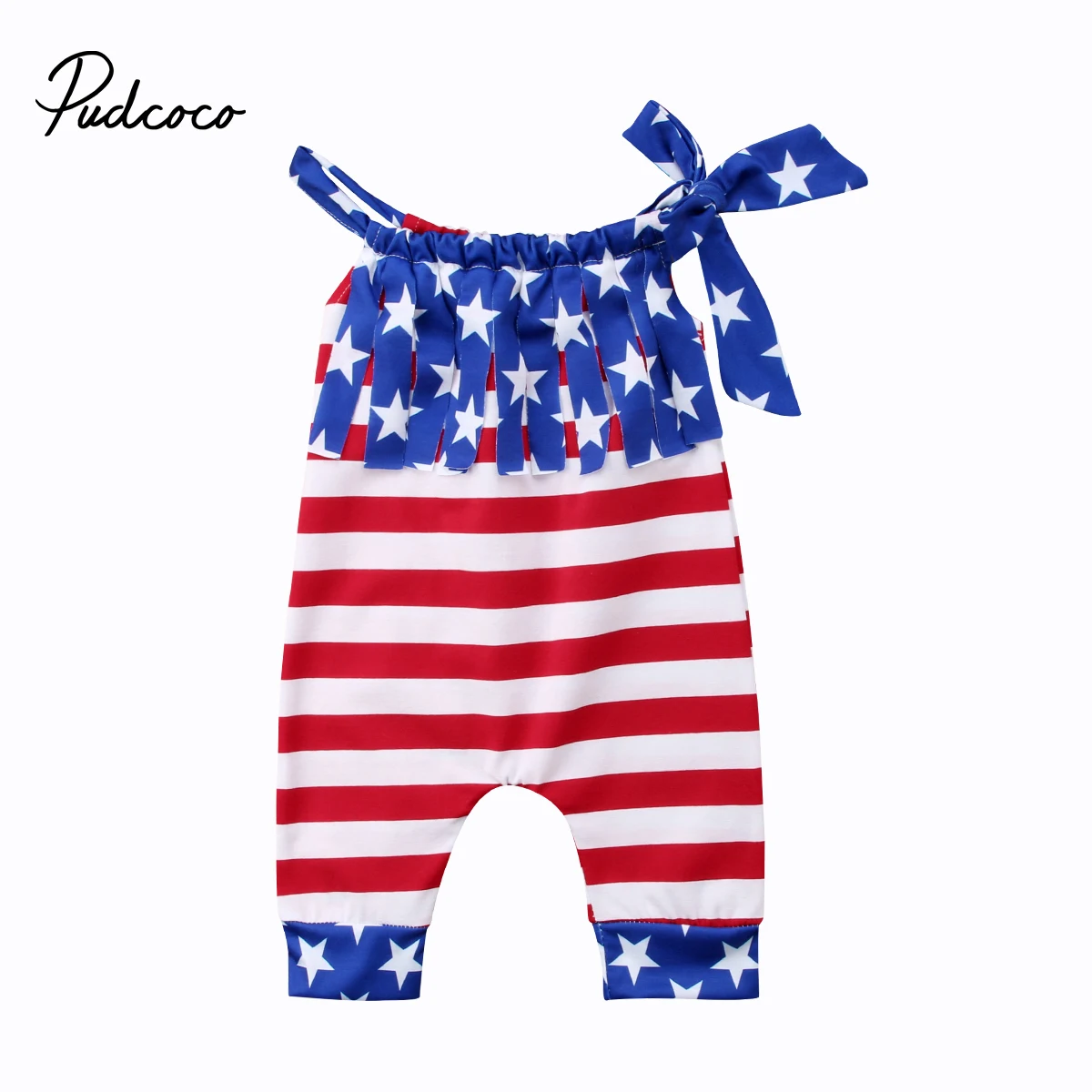 2018 Новый брендовый комбинезон для новорожденных девочек в полоску ползунки с