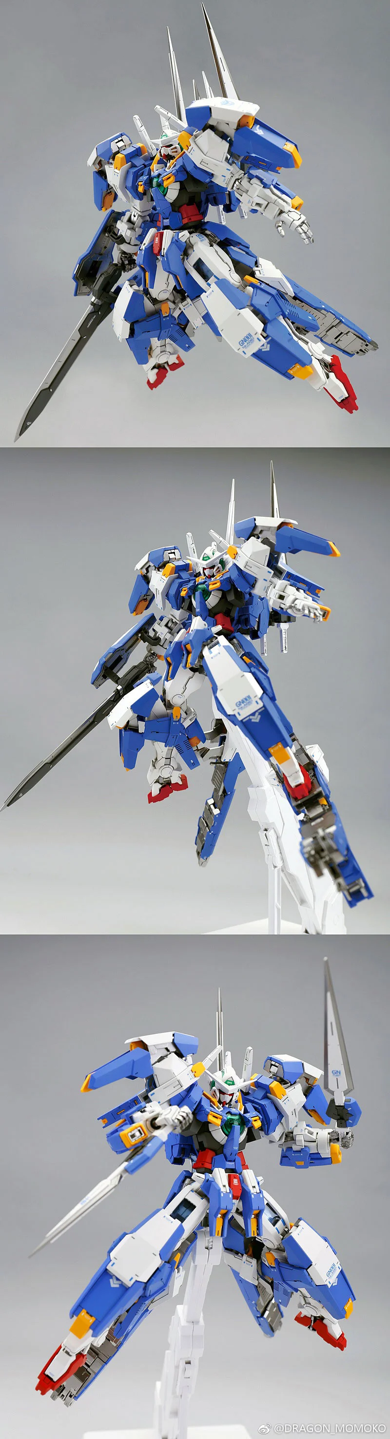 Daban аниме мобильный костюм 1/100 MG MB модель Gundam Avalanche Exia GN-001 фигурка собранная игрушка робот оригинальная коробка