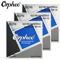 orphee qb295 040 125 electric bass strings 5 strings bass normal light deep timbre nickel alloy guitar strings 3 set