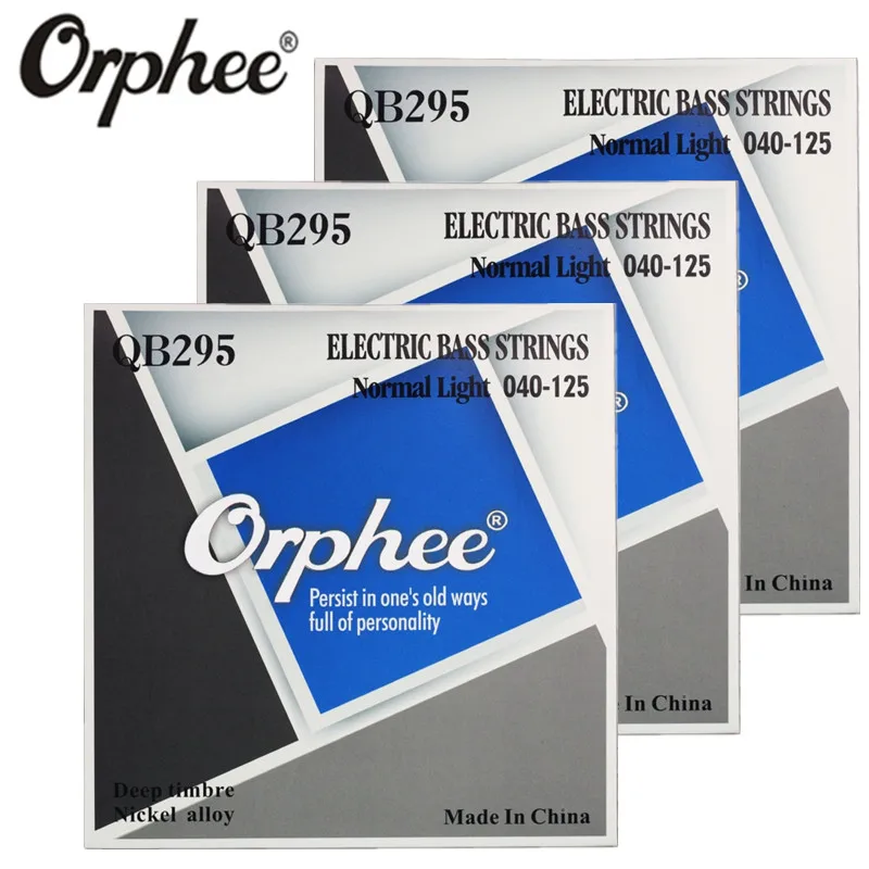 Струны гитарные Orphee QB295 040 125 5 шт./комплект|guitar strings|bass stringselectric bass strings |