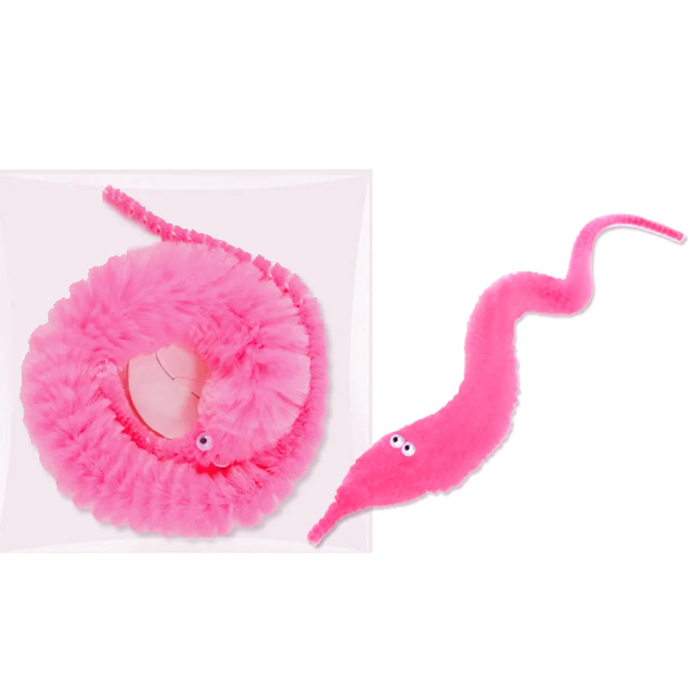 Pink Новая волшебная крученая червь, движущаяся морская лошадь, детская игрушка-трюк, забавная игрушка-трюк, подарок - Цвет: Pink
